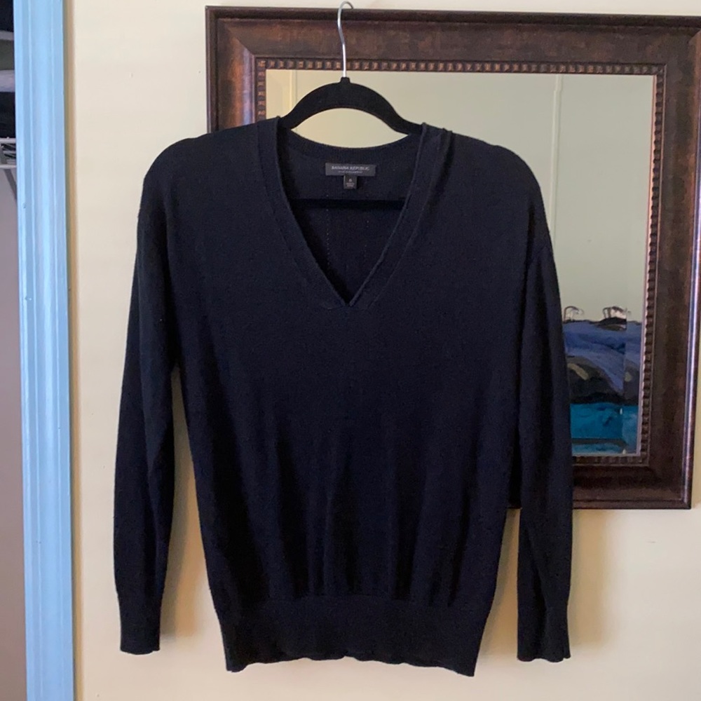Basic Black Sweater - image 1